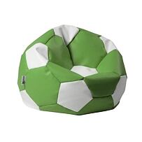 Antares Sedací vak Euroball BIG XL zeleno - biely