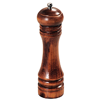 Mlynček na korenie - kaučukové drevo, tmavý, 22 cm KESPER 13621