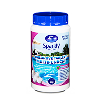 Sparkly POOL Chlórové tablety do bazéna 6v1 multifunkčné 1 kg 938011