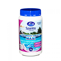 Sparkly POOL Tablety do bazéna MAXI 1 kg 938006
