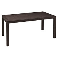 Melody Stôl záhradný 161 x 95 cm - hnedý KETER 204122