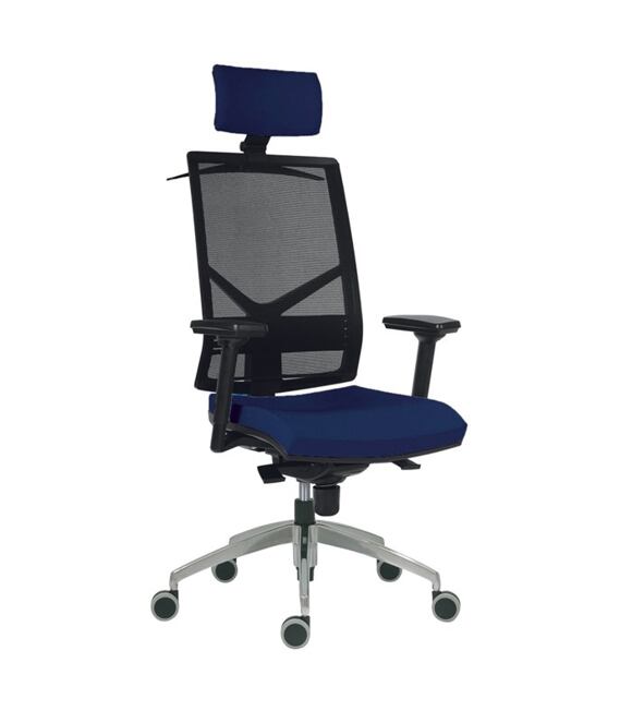 Kancelárska stolička 1850 SYN OMNIA ALU PDH - modrá Antares