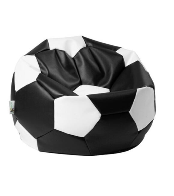 Antares Sedací vak Euroball BIG XL čierno - biely