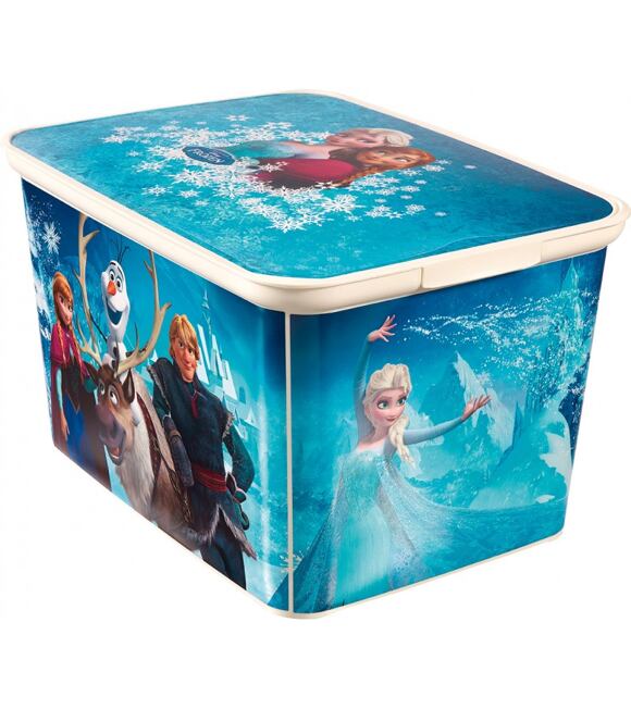 Detský úložný box CURVER L - Ľadové kráľovstvo