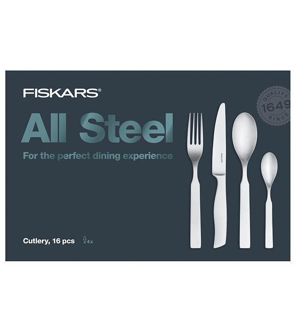 All Steel Súprava príborov 16 ks FISKARS 1054778