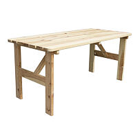Viking Stôl záhradný 150 x 70 cm - prírodný 151/1