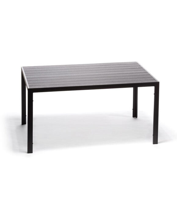 Jedálenský stôl VIGO L 150 x 90 cm antracit IWHome IWH-10120002