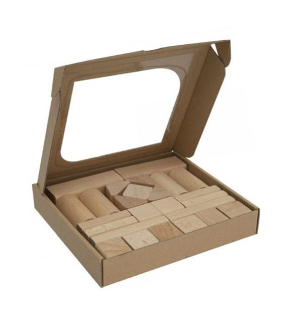 T-Wood Detské drevené kocky 25 ks MARIMEX 11640242