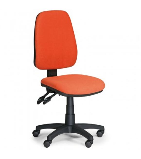 Kancelárska stolička CLASSIC 1140 ASYN - oranžová