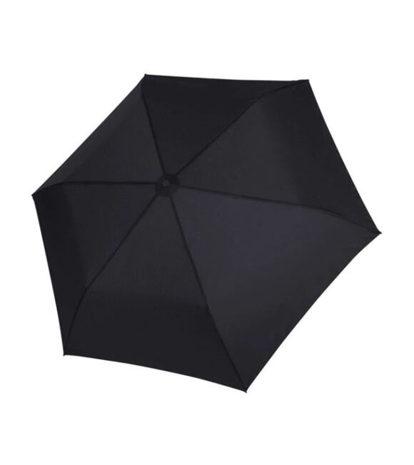 Zero 99 Dámsky mechanický mini dáždnik - čierny DOPPLER 71063DSZ