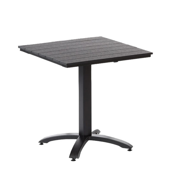 Jedálenský stôl REUS 70 x 70 cm antracit IWHome IWH-10120007