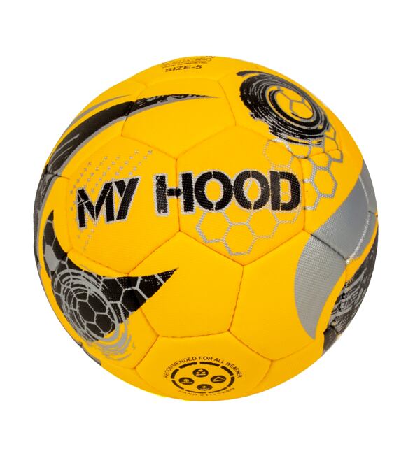 Futbalová lopta veľkosť 5 - oranžová My Hood 302016