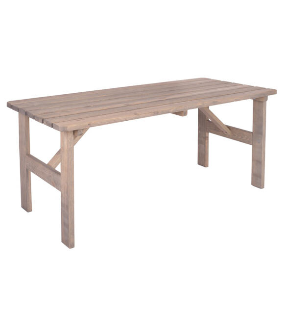 Viking Stôl záhradný 150 x 70 cm - sivý 11340