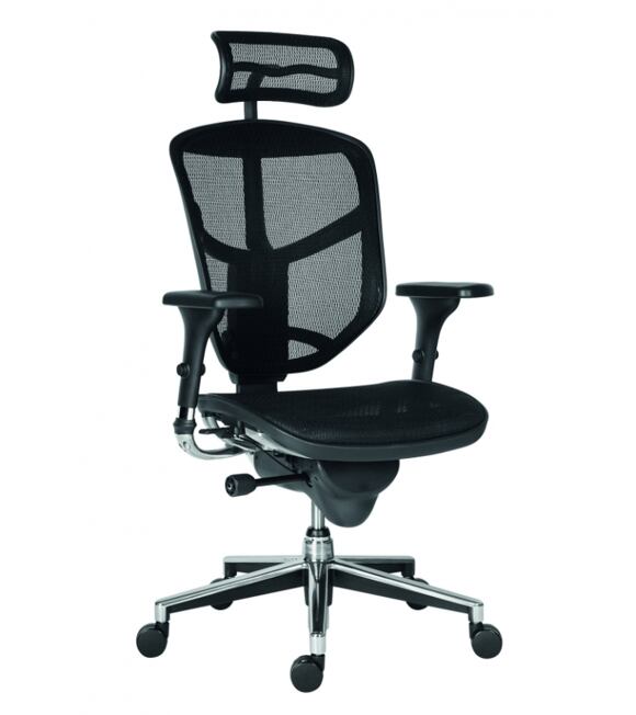 Kancelárska stolička - kreslo ENJOY Antares čierna