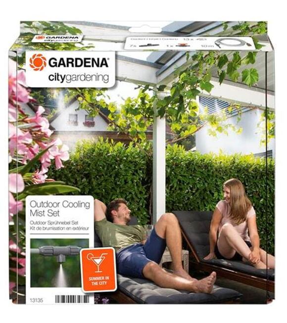 City gardening vonkajšia hmlová hadica Automatic - súprava Gardena 13137-20