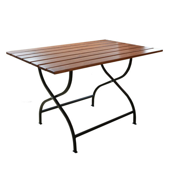 Weekend Stôl záhradný 120 x 80 cm - hnedý 1/03