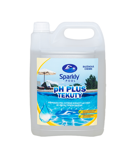 Sparkly POOL pH plus liquid 5 L 938100